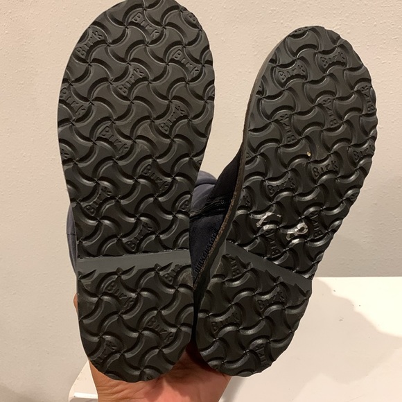 BIRKENSTOCK LUTON HIGH SUEDE GRAPHITE HYDROPHOBIC 36-5L boots suede blue - Picture 9 of 14